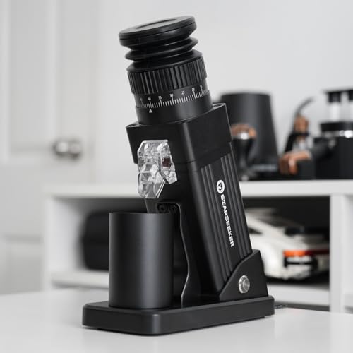 E55 Pro Single Dose Electric Coffee Grinder (Black)