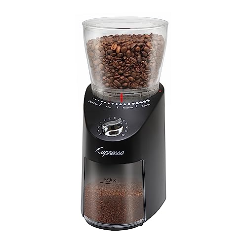 Infinity Plus Conical Burr Grinder (Black / 11 oz (Pack of 1))