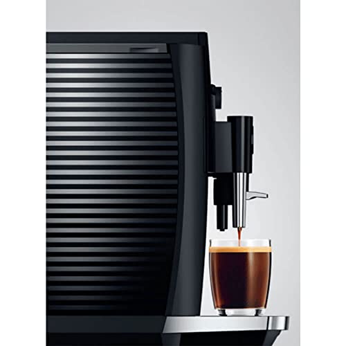 E4 Piano Black Automatic Coffee Machine
