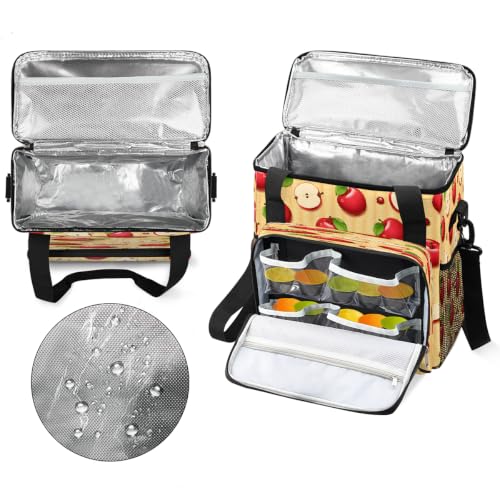Maker Carring Bag Apple Coffee Travel Carrying Storage Tote Bag (Print 13)