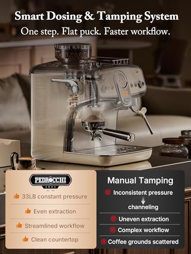 S60Pro Semi Automatic Expresso Coffee Machines for Home (Red)