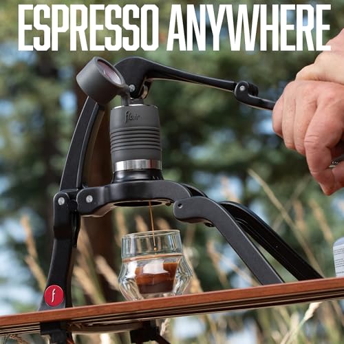 2GO: Portable, Collapsible Lever Espresso Machine for 9BAR Espresso Anywhere (Grounds Model) ("Grounds" Model)