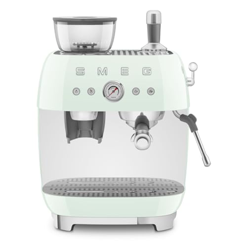 EGF03 Semi Automatic Espresso Machine with Built (8.8 oz / Pastel Green)