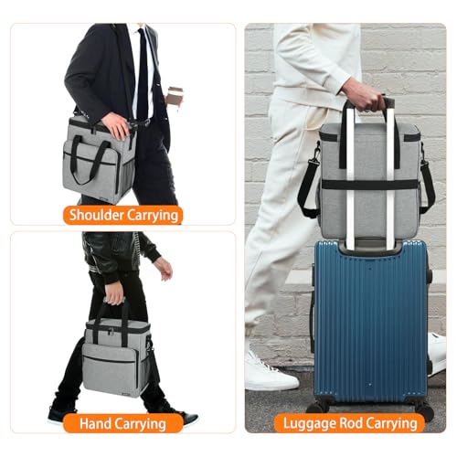 Travel Coffee Maker Carrying Bag Compatible with Keurig K (Grey / Compatible for K-Mini or K-Mini Plus)
