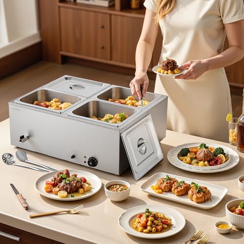Commercial Food Warmer (4x1/2Pan;48QT)