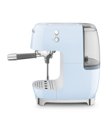 ECF03 Made in Italy Retro Espresso Machine with Cold Brew (Standard / Pastel Blue)