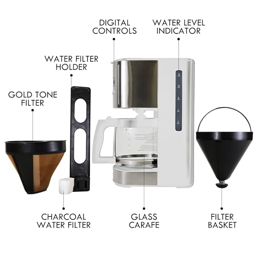 Kenmore Drip Coffee Maker (Silver / 12 Cup)