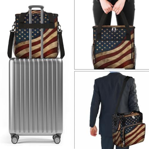 Maker Carring Bag Flag Coffee Travel Carrying Storage Tote Bag (Print 22)