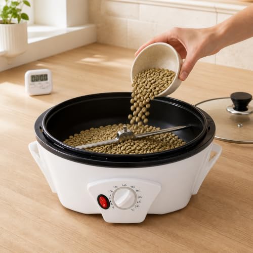 500g Coffee Bean Roaster Machine with Timer