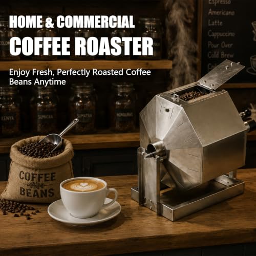 Commercial Coffee Bean Roaster (6.5 LBS)