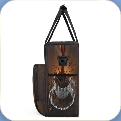Coffee Maker Carring Bag Travel Carrying Storage Tote Bag Compatible (A07:Coffee Cup)