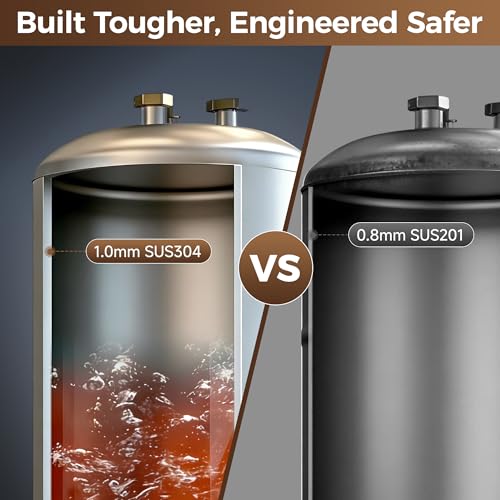 Dual Head Commercial Steam Milk Frother (Dual Steam Wands / Dual-Head)