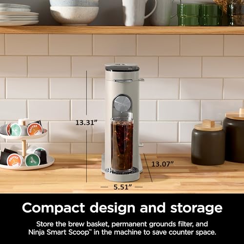 Pods & Grounds Iced Coffee Maker (Stone)